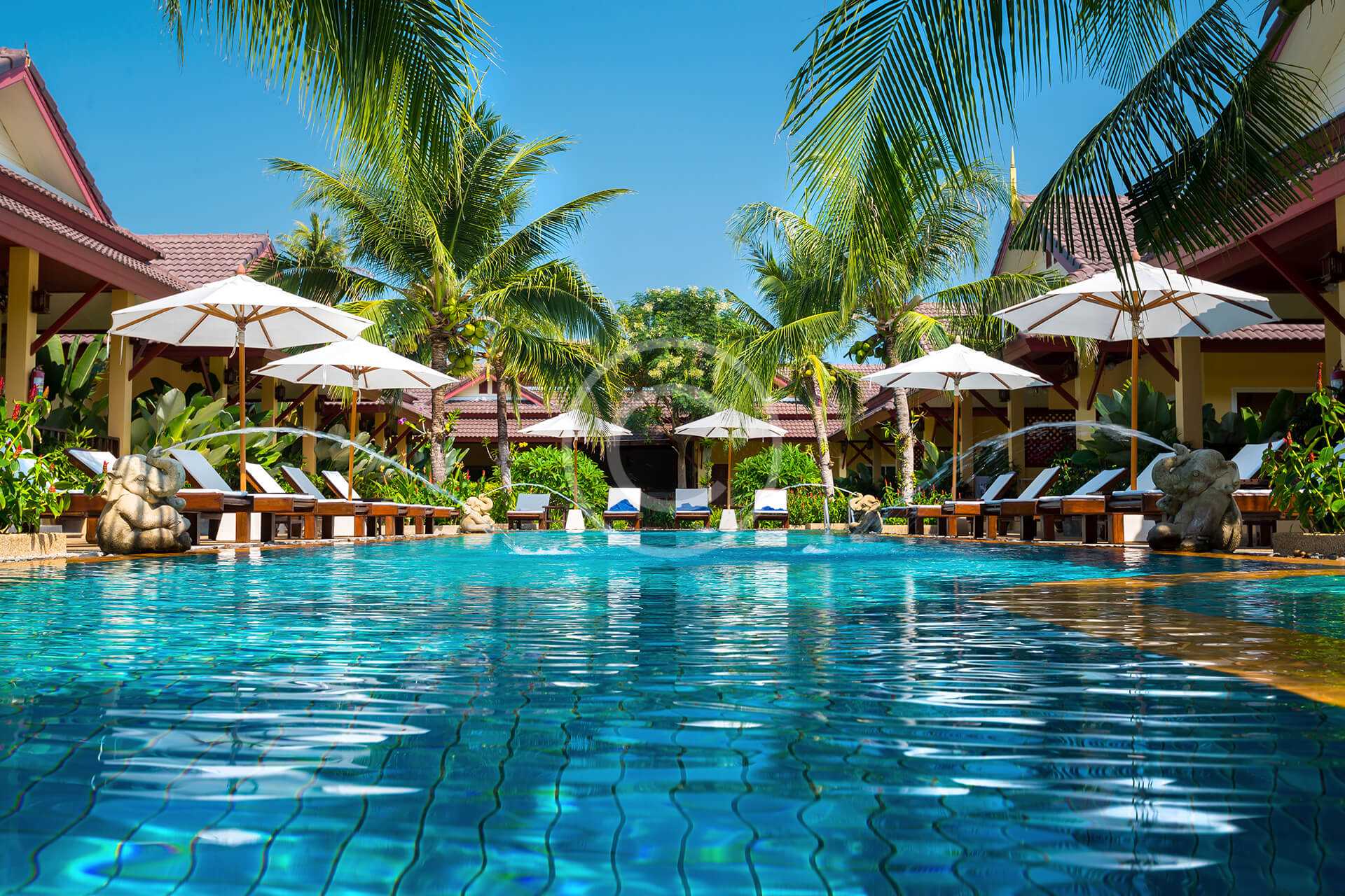Hotel swimming pool safety systems